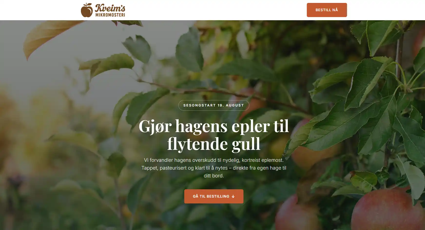 Nettside levert til Kveims Mikromosteri